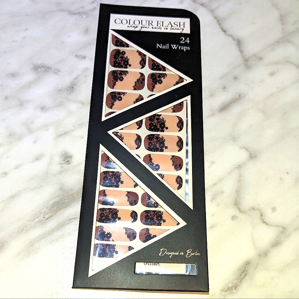 Colour Flash Nail Strips / Adhesive Nail Strips